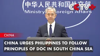 China Urges Philippines to Follow Principles of DOC in South China Sea