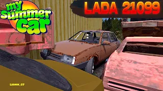 I FOUND A FORGOTTEN AND Abandoned LADA 21099 #2  I My Summer Car