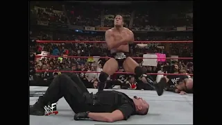 The Rock goes crazy and destroys Big Boss Man & Prince Albert after losing