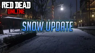 Snow Is Here In Red Dead Online! RDO Festive Update