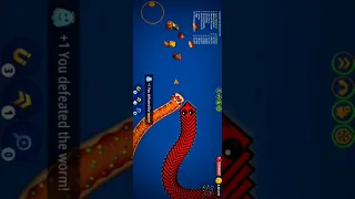 🐍WormsZone.io ❤001 Slither Snake Top01 /Best World Record Snake Epic cacing WormsZoneio #18