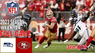 Seattle Seahawks vs San Francisco 49ers  FULL GAME Week 14 (12/10/23) | NFL Highlights Today