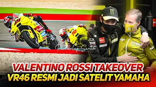 VALENTINO ROSSI GANTIKAN LIN JARVIS🔥PERTAMINA VR46 RACING RESMI JADI TIM SATELIT BARU YAMAHA 2025