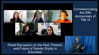 The 50th Anniversary of Title IX: Commemorating the Past, Present, and Future of Gender Equity...