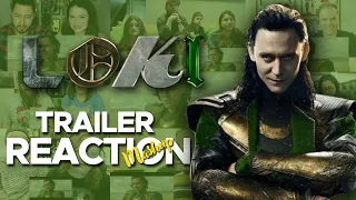 LOKI - Trailer Reaction Mashup | Marvel | Tom Hiddleston | Disney+