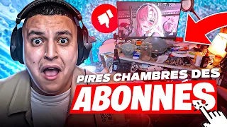 JE RÉAGIS AUX CHAMBRES DÉSASTREUSES DES ABONNÉS ! (J'ai jamais autant ri 😭) #2