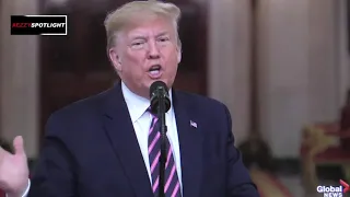 President Trump Bullshit remarks on Live TV
