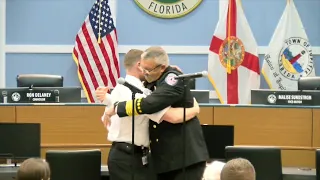 Deputy Fire Chief Stephen Shaw Swearing -in Ceremony