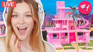 Building The DREAM HOUSE From The Barbie Movie 2023 In The Sims 4