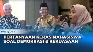 PANAS! Pertanyaan NGEGAS Mahasiswa untuk Ganjar - Mahfud