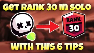 How To Push Your First Rank 30 In Solo Showdown / Brawl stars Solo Shodown Guide