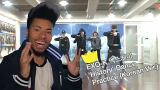 EXO-K 엑소케이 'History' Dance Practice (Korean Ver.)(REACTION)