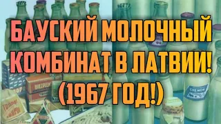 БАУСКИЙ МОЛОЧНЫЙ КОМБИНАТ В ЛАТВИИ! (1967 ГОД!) | КРИМИНАЛЬНАЯ ЛАТВИЯ