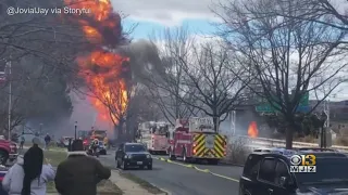 One person dead following tanker explosion and fire in Frederick County