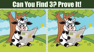 Spot The Difference : Can You Find 3? Prove It! | Find The Difference #146