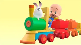 Learn with Cuquin and the colorful train | Educational videos