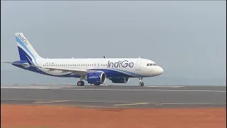 Indigo A320neo takeoff from Calicut to Bengaluru.