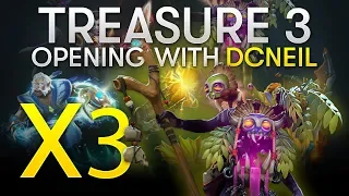 Dota 2 TI8 - Immortal 3 Treasure Opening with dcneil (x89 Treasures, x3 WD!)