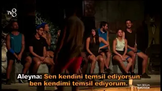 Oylama Sırasında Poyraz ve Aleyna Arasında Geçen Konuşma // Survivor Türkiye