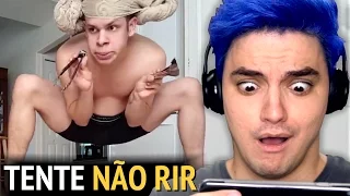 DESAFIO TENTE NÃO RIR - MAS O QUE É ISSO? [+13]