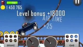 Hill Climbing Racing Game Roller coaster Stage Game Play on iPhone 4s