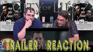 ReelTime Reaction: City of Lies Trailer Reaction #1