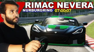 2023 Rimac Nevera vs Nurburgring! " TIME ATTACK EDITION" │ Assetto corsa