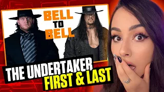 Girl Watches Pro Wrestling - The Undertaker's First and Last Matches in WWE - Bell to Bell