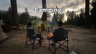 [🇺🇸 Cali VLOG] #83 Camping vlogㅣBarton Flats CampgroundㅣSan Bernardino National Forest