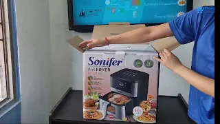 6 L Sonifer Air Fryer Unboxing Video #airfryer #healthyeatinglifestyle #unboxing