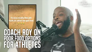 Coach Roy SHUTS DOWN Joe Budden on Poor Food Options for Athletes