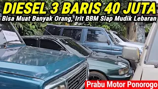 02 04 2024 Update Terbaru Prabu Motor Ponorogo, Sidoarjo, Madiun, Mobil Diesel Irit BBM 40 Jutaan