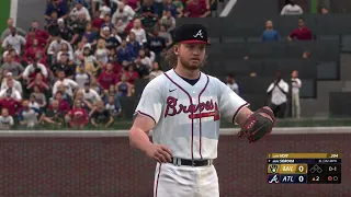 MLB The Show 23 Gameplay: Milwaukee Brewers vs Atlanta Braves - (PS5) [4K60FPS]