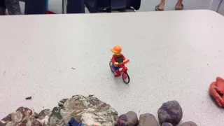 3rd grade bike ride play dough stop motion video