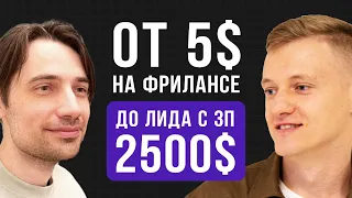 От мелких заказов в After Effects и Sketch на фрилансе до Тим-Лид Дизайнера c ЗП 2500$