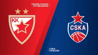 Crvena Zvezda mts Belgrade - CSKA Moscow Highlights | Turkish Airlines EuroLeague, RS Round 5