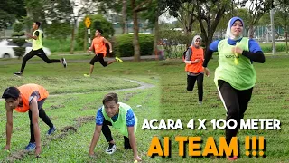 OLAHRAGA 4X100 METER !!! MIMI ATLET KEBANGSAAN RUPANYA...