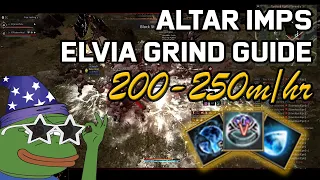 BDO - Altar Imps (Elvia Grind Guide)