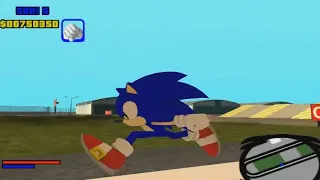 GTA San Andreas - Sonic The Hedgehog Mod