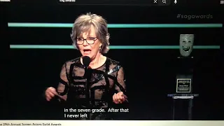 Sally Field SAG AWARDS 2023 LIFETIME achievement award #sagawards