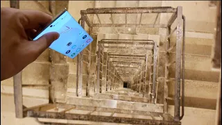 Dropping a Samsung Galaxy Note 10 Down Spiral Staircase 300 Feet - Will it Survive?