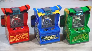 Builds ⏩ LEGO Ninjago Arcade Pods - Kai, Jay, Lloyd 71714 71715 71716