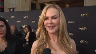 Nicole Kidman becomes the first Australian to be given the AFI Life Achievement Award
