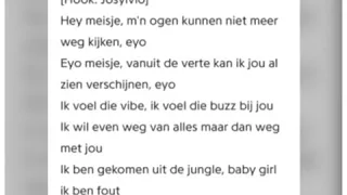 Hey meisje! (Lyrics) Esko, Josylvio & Hansie.