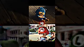 Movie Sonic vs. Movie Mario (ALL FORMS)