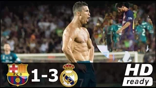 Barcelona vs Real Madrid Highlights & All Goals 1-3 | Spanish Super Cup 2017 - Leg 1