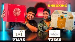 Costliest Iftar Box ITC vs TAJ Unboxing with Aishwarya Rajesh - Irfan's View