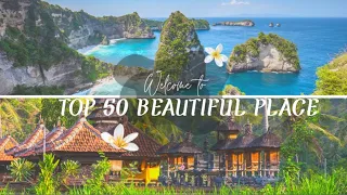 Unveiling the Top 50 Gorgeous World Destinations । 4k video। Top 50 Most Beautiful Place In world