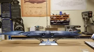 SeaQuest DSV Model Kit Buildup in 1:300 scale