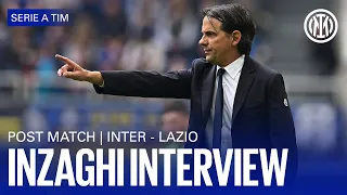 INTER 3-1 LAZIO | INZAGHI INTERVIEW 🎙️⚫🔵